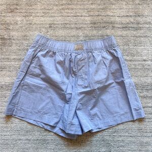 J.Crew Light Blue Cotton Lounge shorts